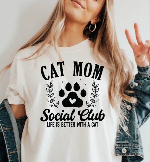 Transfer only: Cat Mom Social Club