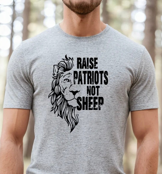 Transfer image only: Raise Patriots not sheep