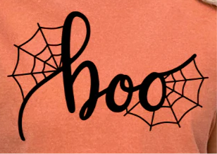 Transfer only: Boo with webs