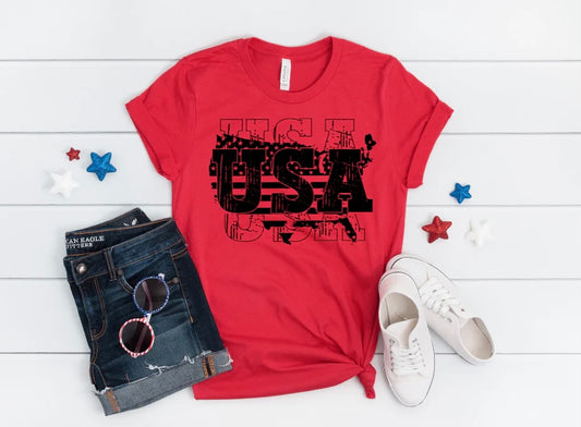 Transfer only: USA Fourth of July Patriotic