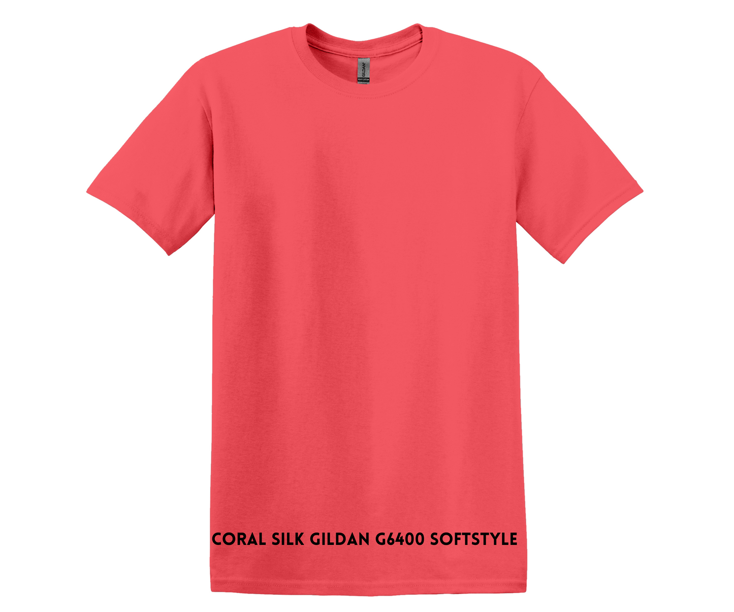 Coral Silk T-Shirt