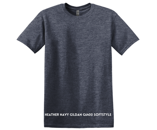 Heather Navy T-Shirt