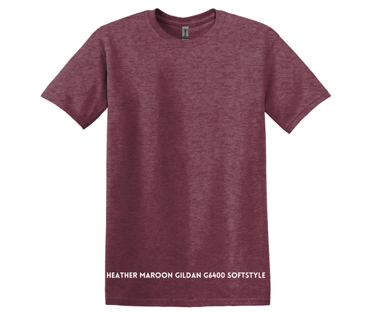 Heather Maroon T-Shirt